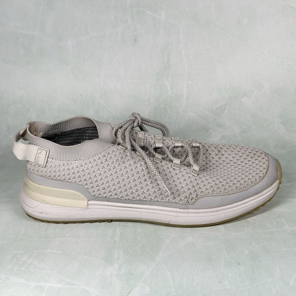 TRUE Linkswear Lux Tour Golf Shoes Mens Size 12 Grey Knit  Athletic Spikeless - Picture 9 of 15